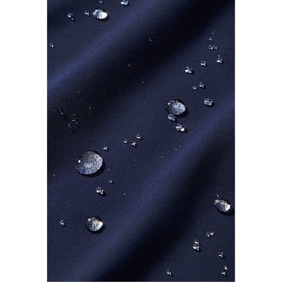 Fabletics Evolve Scrub Top Womens Large NWT Navy Blue 3 Pocket Oversized Stretch - Picture 4 of 10